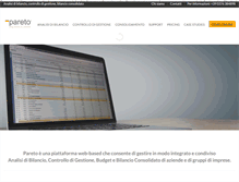 Tablet Screenshot of pareto-software.com